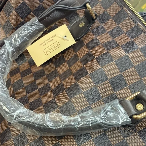Checkered bag